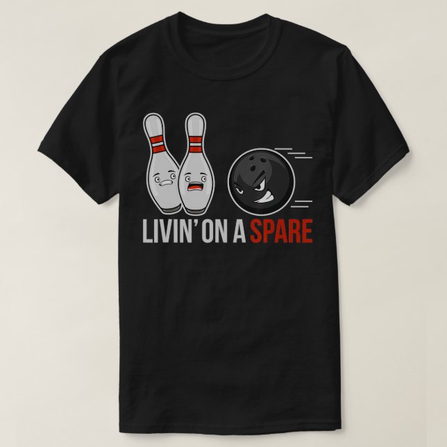 Funny Bowling 3 T-Shirt (Design vorne)