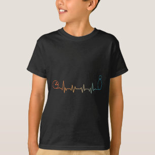 Funny Bowling Art For Men Bowler Gag Novelty T-Shirt