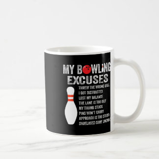 Funny Bowling Ausreden Funny Bowling Button Bowlin Kaffeetasse