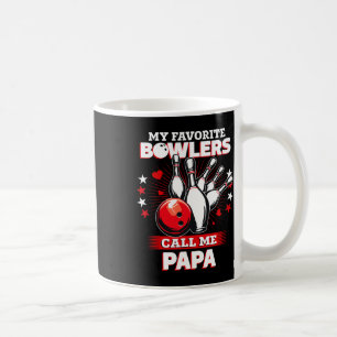 Funny Bowling Bowler Mein Lieblings-Bowler ruft mi Kaffeetasse