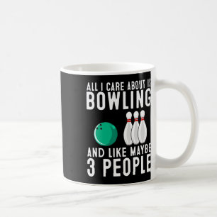 Funny Bowling Design Damen Kinder Bowling Lo Kaffeetasse