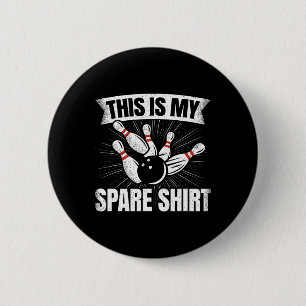 Funny Bowling Lover Bowler Das ist meine Sphäre Button