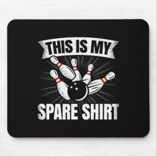 Funny Bowling Lover Bowler Das ist meine Sphäre Mousepad