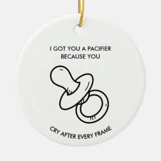 Funny Bowling, Sarcastic Gag Gift for Bowlers Keramik Ornament