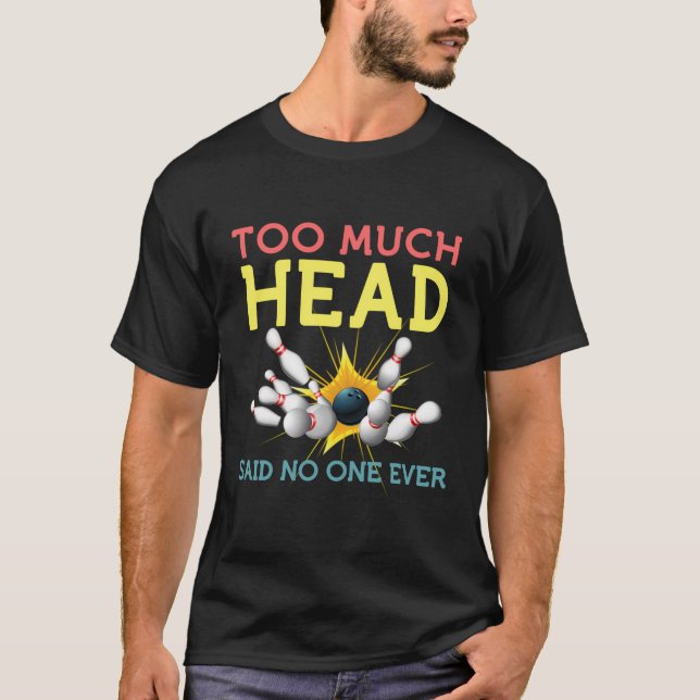Funny Bowling Shirts Mannschaften Männer Frauen sa (Vorderseite)