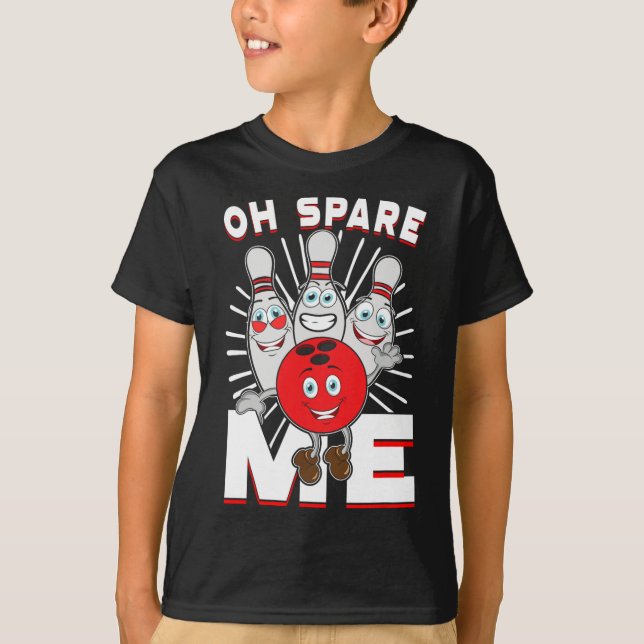 Funny Bowling Shirts Oh spare Me (Vorderseite)