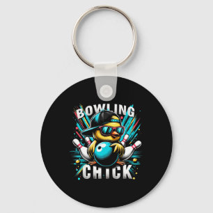 Funny Bowling spendet Niedlichen oder Bowling Kick Schlüsselanhänger