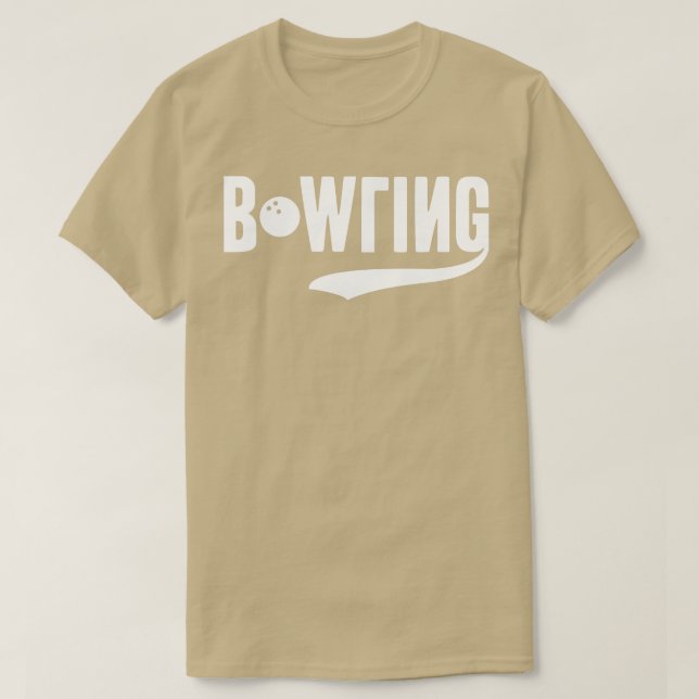 Funny Bowling T-Shirt (Design vorne)