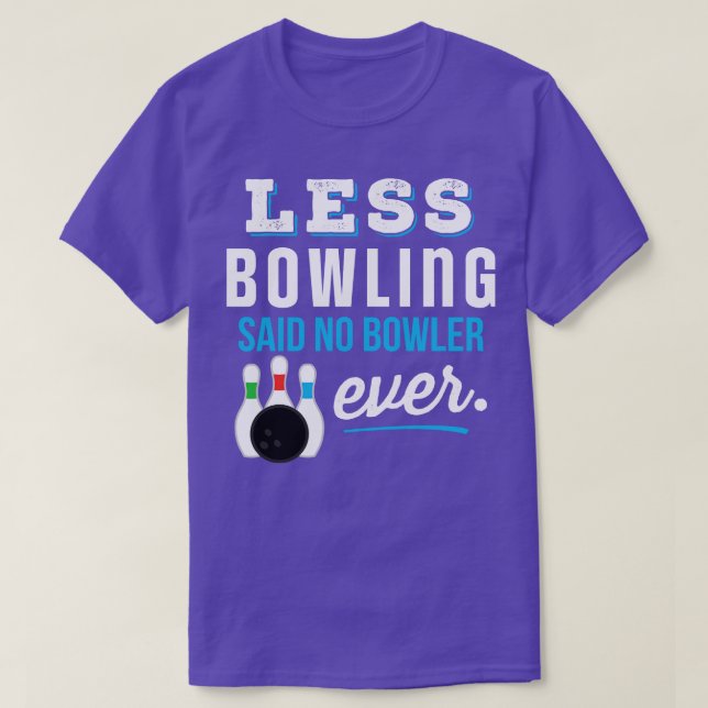 Funny Bowling T-Shirt (Design vorne)