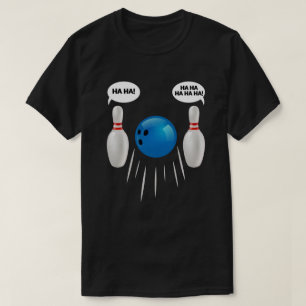 Funny Bowling T - Shirt - Geschenk für Bowlers