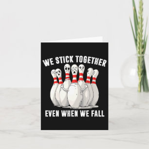 Funny Bowling Team Bowling Lover Bowler Squad Humo Karte