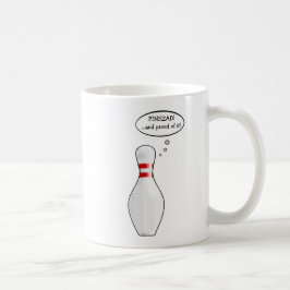 Funny Bowling Zitat Cartoon Personalisiert Team Kaffeetasse