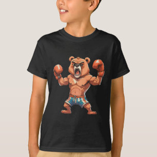Funny Boxer Bären Boxing Spieler Turnier Geschenk T-Shirt