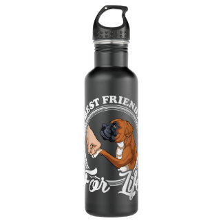 Funny Boxer Dog Boxer Dog Lover Edelstahlflasche