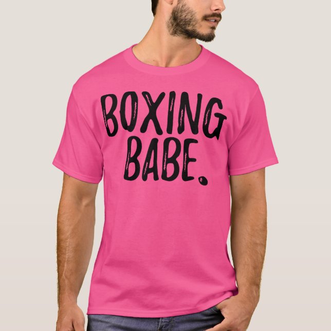 Funny Boxer T-Shirt (Vorderseite)