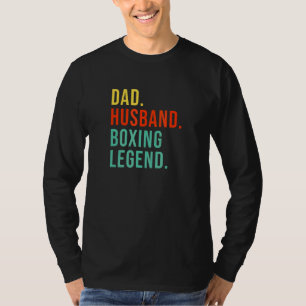 Funny Boxing Vater Ehemann Legend Cool Men Vater T-Shirt