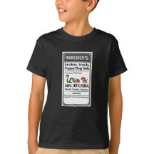 Funny Boy Ingredience Label Einfaches Halloween
