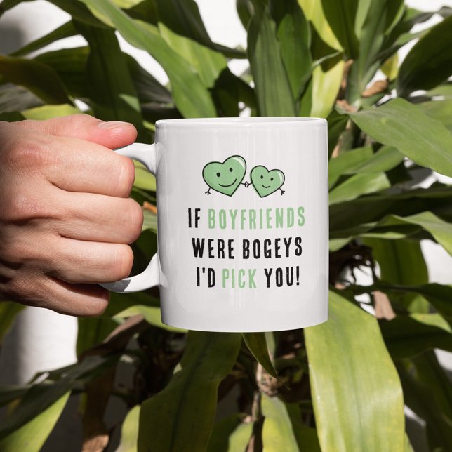 Funny Boyfriend, den ich dir aussuchen würde Kaffeetasse (Von Creator hochgeladen)
