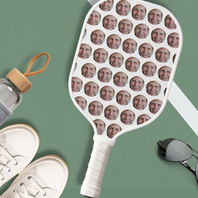 Funny Boyfriend oder Girlfriend Foto Custom Pictur Pickleball Schläger (Von Creator hochgeladen)