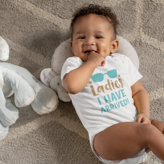 Funny Boy's Ich habe Jumper Baby Säugling angekomm Baby Strampler (Von Creator hochgeladen)