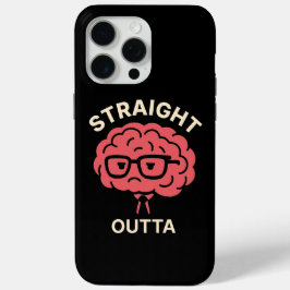 Funny Brain Phone Case - Geek & Student Life Spaß