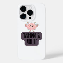 Funny Brain Power Apparel for Overthinkers  Case-Mate iPhone 14 Pro Hülle