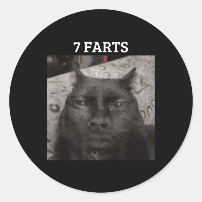 Funny Brainrot Meme Gen Z Spaß Gen Alpha Uni-adu Runder Aufkleber (Vorderseite)