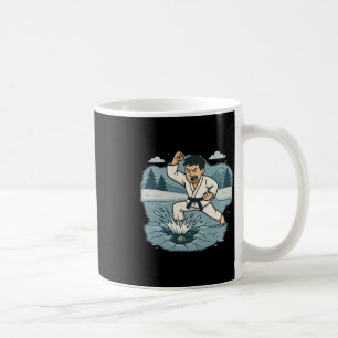 Funny Break Ice Karate Chop Martial Arts Spaß Kaffeetasse