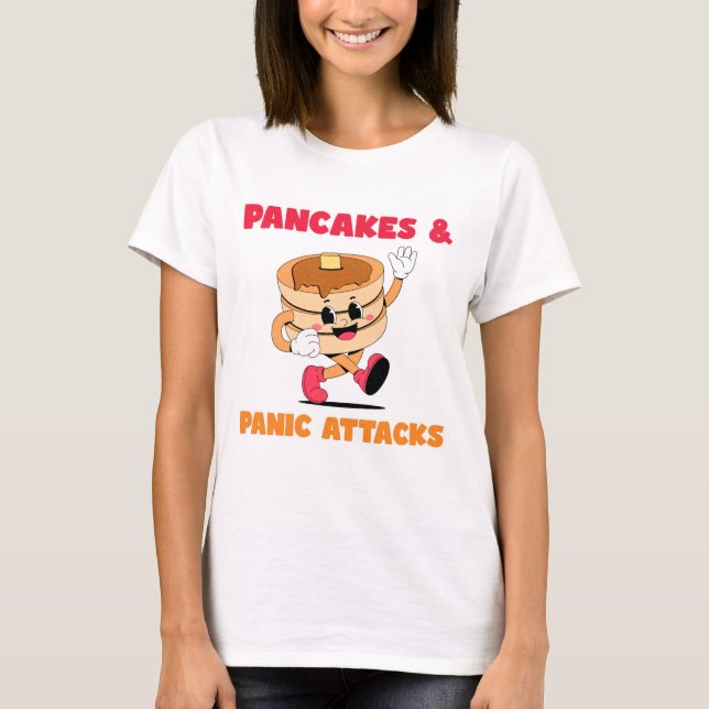 Funny Breakfast Angst Spaß Angebot für Freunde T-Shirt (Vorderseite)