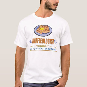 Funny Breakfast Waffeln T-Shirt