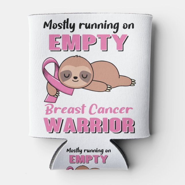 Funny Breast Cancer Awareness Geschenke Dosenkühler (Vorderseite)