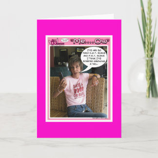 Funny Breast Cancer Card Karte