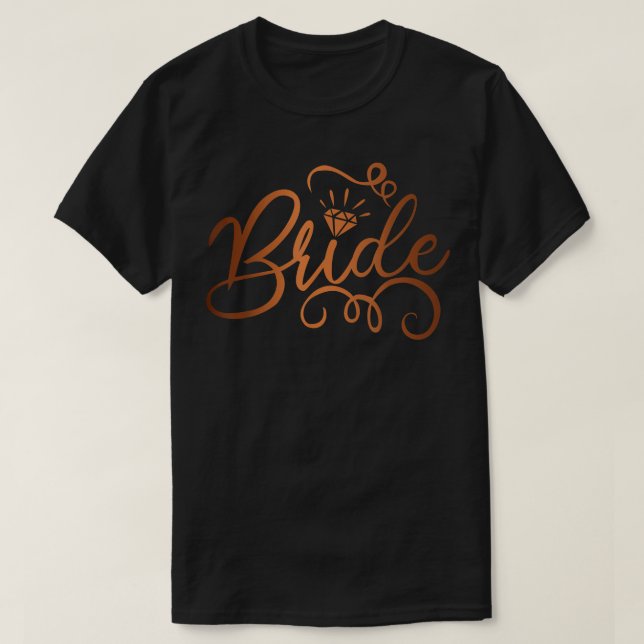 Funny Bride 2022 Bridal Wedding Matching Groom Lov T-Shirt (Design vorne)