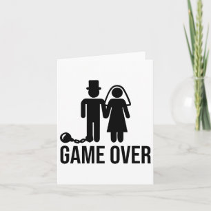 Funny Bride Groom Wedding Bachelor Bachelorette Pa Karte