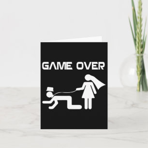 Funny Bride Groom Wedding Bachelor Bachelorette Pa Karte