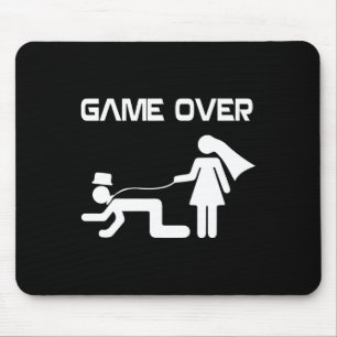 Funny Bride Groom Wedding Bachelor Bachelorette Pa Mousepad