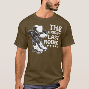 Funny Bride's letzter Rodeo-Bridal-Junggeselinnen- T-Shirt