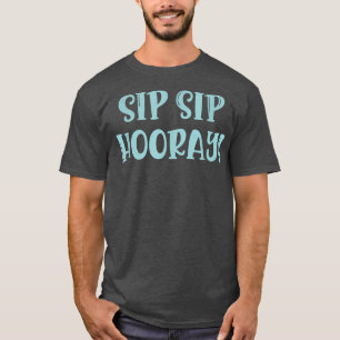 Funny Bridesmaid Bride Junggeselinnen-Abschied Sip T-Shirt