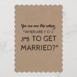 Funny Bridesmaid oder Vorschlag für eine Trauzeugi Einladung