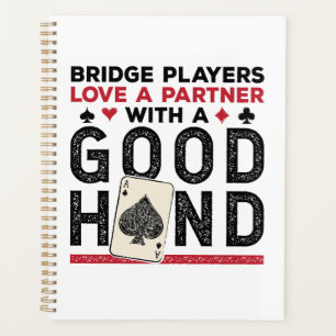 Funny Bridge Player Partner Gute Hand Planer