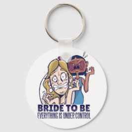 Funny Bridge, um alles zu sein, ist unter Kontroll Schlüsselanhänger