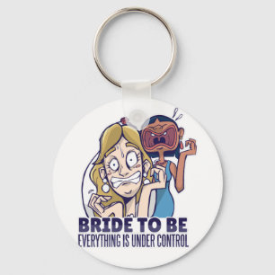 Funny Bridge, um alles zu sein, ist unter Kontroll Schlüsselanhänger
