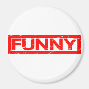 Funny Briefmarke Magnet