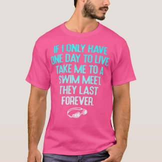 Funny bringt mich zu einem schwimmenden Treffen, d T-Shirt