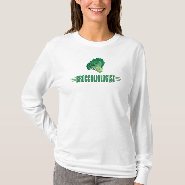 Funny Broccoli T-Shirt (Vorderseite)