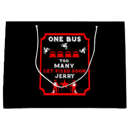 Funny Broken Leg wird gut Große Geschenktüte