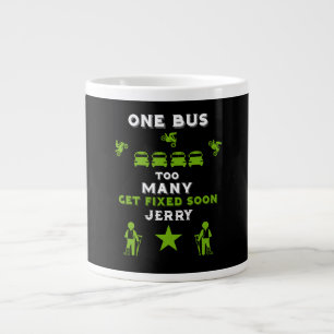 Funny Broken Leg wird gut Jumbo-Tasse