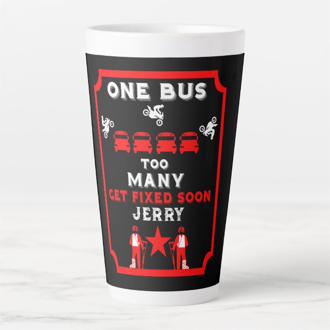 Funny Broken Leg wird gut Milchtasse (Vorderseite)