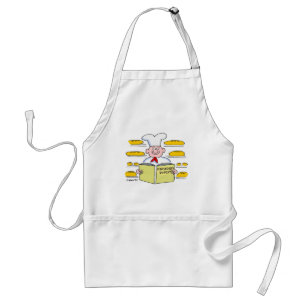 Funny Brot Baker Cartoon Art Niedliche Bäcker Schürze
