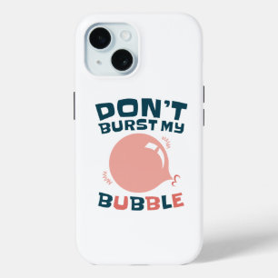 Funny Bubble Gum Bubblegum Burst nicht meine Blase Case-Mate iPhone Hülle